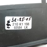 Nissan Navara II D40 priekšējās kreisās durvis skaļruņa turētāja rāmis 28167EA000