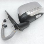 Nissan Navara II D40 kreisais ārējais spogulis, hromēts, ar pagrieziena rādītāju 963024X11A 963025X11A