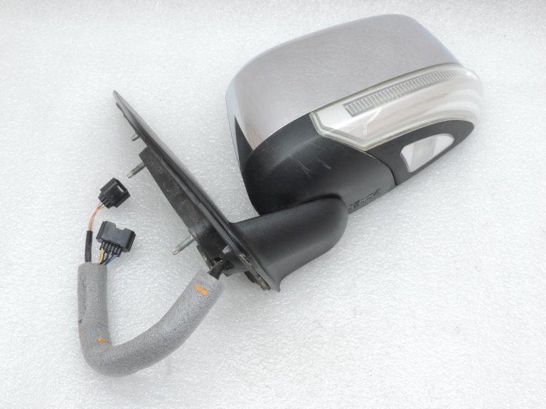 Nissan Navara II D40 kreisais ārējais spogulis, hromēts, ar pagrieziena rādītāju 963024X11A 963025X11A