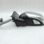 Nissan Navara II D40 kreisais ārējais spogulis, hromēts, ar pagrieziena rādītāju 963024X11A 963025X11A