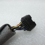 Nissan Navara II D40 kreisais ārējais spogulis, hromēts, ar pagrieziena rādītāju 963024X11A 963025X11A