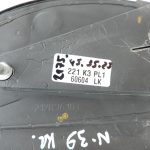 Nissan Navara II D40 kreisais ārējais spogulis, hromēts, ar pagrieziena rādītāju 963024X11A 963025X11A