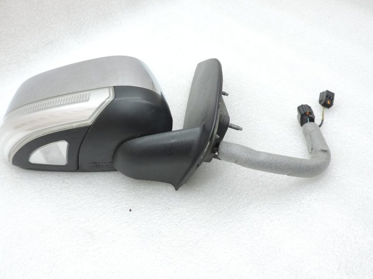 Nissan Navara II D40 labais ārējais spogulis, hromēts, ar pagrieziena rādītāju 963014X11A