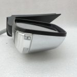 Nissan Navara II D40 labais ārējais spogulis, hromēts, ar pagrieziena rādītāju 963014X11A