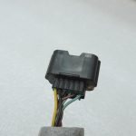 Nissan Navara II D40 labais ārējais spogulis, hromēts, ar pagrieziena rādītāju 963014X11A