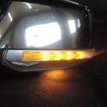 Nissan Navara II D40 kreisais ārējais spogulis, hromēts, ar pagrieziena rādītāju 963024X11A 963025X11A