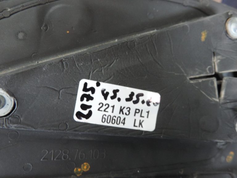 Nissan Navara II D40 kreisais ārējais spogulis, hromēts, ar pagrieziena rādītāju 963024X11A 963025X11A