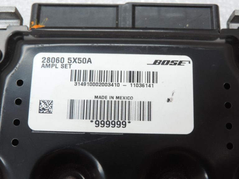 Nissan Navara II D40 Bose audio pastiprinātājs 280605X50A Audio Amplifier