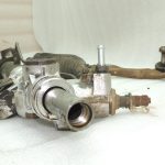 Oriģināls „Nissan Navara D40M“ stūres pastiprinātāja mehānisms OE 492005X15A 3.0 V6 V9X LE