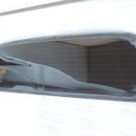 Oriģināls „Nissan Navara“ D40M aizmugurējais logs kabīnei OE 79700EB300 3.0 dCi V6 V9X