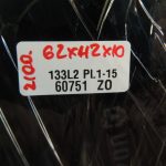 Oriģināls Nissan Navara D40M aizmugurējais kreisais sānu logs (OE 82301EB320) 3.0 V6