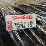 Oriģināls „Nissan Navara D40M“ aizmugurējās labās puses durvju stikls (OE 82262EB320) 3.0 dCi V6