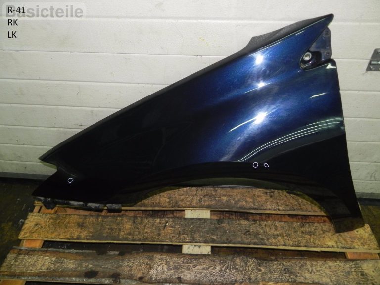 Renault Laguna III priekšējais spārns kreisais Twilight Blue NV472 Priekšējais spārns kreisais