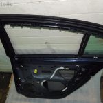 Renault Laguna III 3 durvju aizmugurējā labā krāsa Twilight Blue NV 472 Durvis aizmugurējā labā
