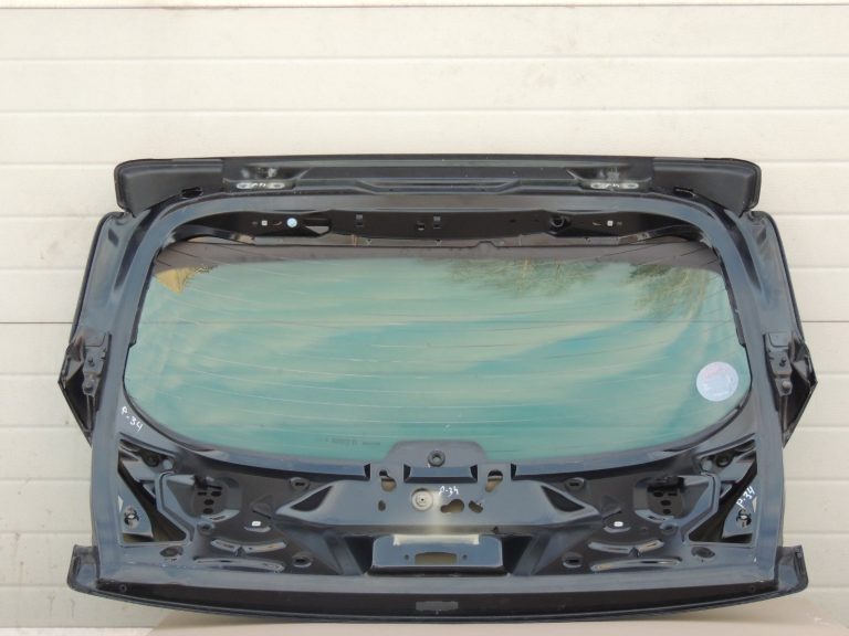 Peugeot 3008 I durvis aizmugurējās durvis aizmugurējās durvis bagāžnieka vāks krāsa KTV Black Perla