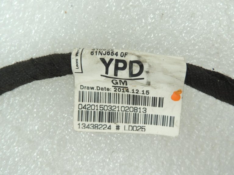 Opel Zafira C Tourer aizmugurējās labās durvis – vadu kopne YPD 13438224, oriģināls OE