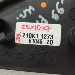 Opel Zafira C Tourer priekšējā kreisā loga rāmja pārsegs 13354454 OE