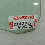 Toyota Corolla E210 sānu logs, aizmugurējais kreisais logs 6810402520 OE