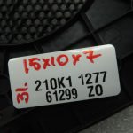 „Toyota Yaris IV“ skaļruņu apvalks priekšējā paneļa 55510K0020C0 OE melns