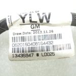Opel Zafira C Tourer vadu kopne priekšējai kreisajai durvij YLW 13435948 13435947 OE