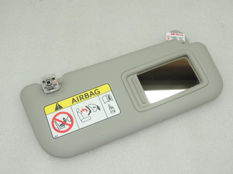 Toyota Yaris IV priekšējā labā pasažiera puses saules aizsargs 74310K0090B0 OE pelēks