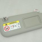 Toyota Yaris IV priekšējā labā pasažiera puses saules aizsargs 74310K0090B0 OE pelēks