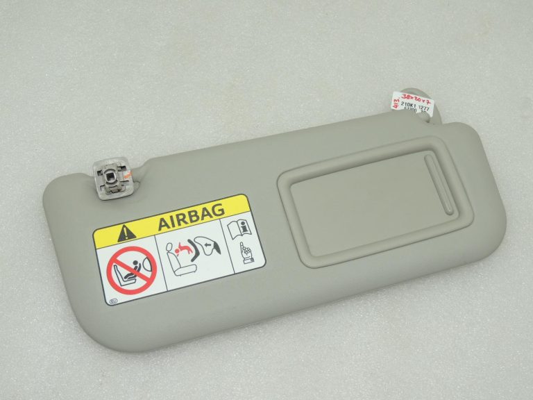 Toyota Yaris IV priekšējā labā pasažiera puses saules aizsargs 74310K0090B0 OE pelēks