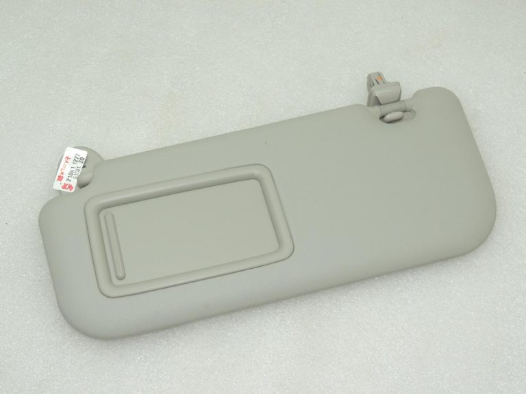 Toyota Yaris 4 XP210 saules aizsargs, kreisais, pelēks 74320K0091B0 74320-K0091-B0 OE