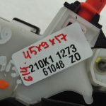 Opel Zafira C Tourer priekšējā labās puses durvju slēdzene (LHD) GP 13579523 OE oriģināldetaļa