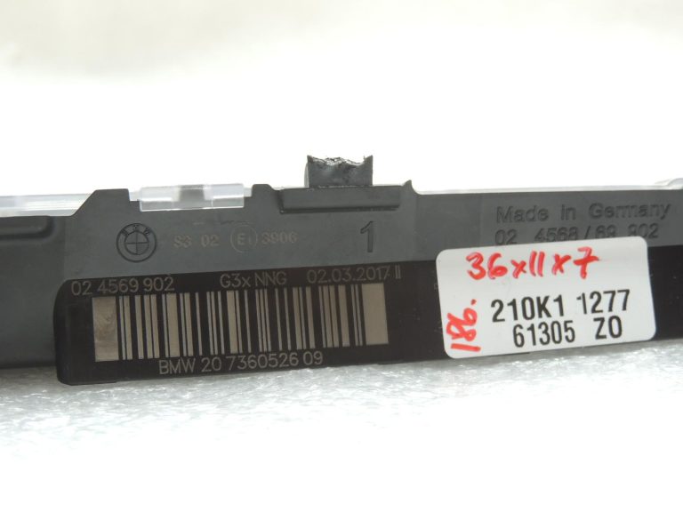 BMW 5. sērijas G30 papildu bremžu lukturis, trešais bremžu lukturis, LED 63257360526, oriģināls