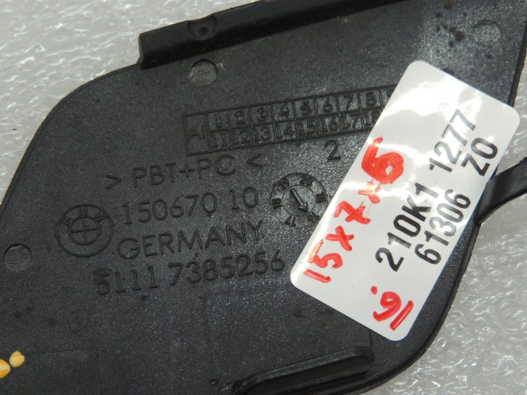 BMW 5. sērijas G30 priekšējā vilkšanas acs apvalks 475 safīra melnā krāsā 51117427448 OE