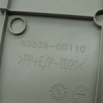„Toyota Yaris IV“ salona apdares apvalks ar apkopes atveri 633390D110B0 – oriģināls OE