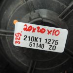2x „Toyota Yaris IV“ aizmugurējie skaļruņi, komplekts 8616002B80 86160-02B80, oriģinālie OE