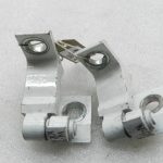VW Passat Audi oriģinālais aizmugurējās kreisās puses durvju eņģu komplekts 0Q / C9A Pure White