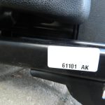 Opel Zafira C oriģinālais priekšējo sēdekļu komplekts, melns, neliels defekts!
