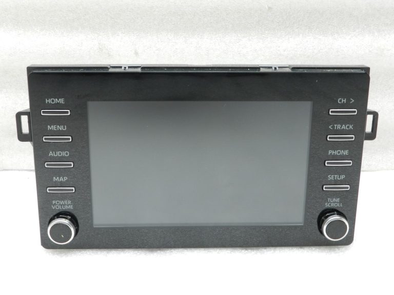 Toyota Yaris oriģinālais radio, CD-atskaņotājs, DVD-atskaņotājs, navigācijas sistēma 86140k0070