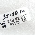 Nissan Navara II D40 3.0DCi V6 V9X papildu iesmidzinātāja šļūtene 166845X20A