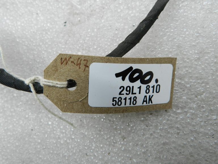 VW Sharan oriģinālais vadu komplekts, vadi, sensori, aizmugurējā stāvvietas palīdzības sistēma (PDC) 7N0971104B