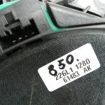 BMW G30 520D oriģinālais subwoofer skaļrunis labajā pusē 65139395862