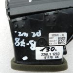 BMW G30 520D oriģinālais priekšējais kreisais paneļa ventilācijas režģis 64229329545