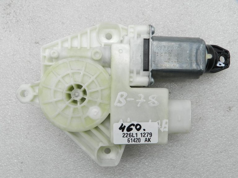 BMW G30 520D oriģinālais logu pacēlāja motors, aizmugurē labajā pusē, 51357455084