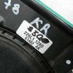 BMW G30 520D oriģinālais subwoofer skaļrunis (kreisajā pusē) 65139395861