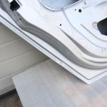 Opel Astra H Caravan durvis aizmugurējās kreisās Z157 sudraba 2AU 13168045