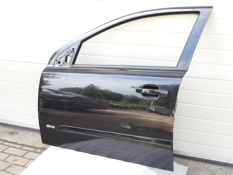 Opel Astra H priekšējās kreisās durvis 20R 2HU Z20R melnas Saphirschwarz 93192036