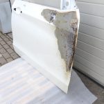 BMW X5 F15 priekšējās labās durvis A96 Mineralweiss balta 41517386738