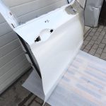 BMW X5 F15 priekšējās labās durvis A96 Mineralweiss balta 41517386738