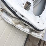 BMW X5 F15 priekšējās labās durvis A96 Mineralweiss balta 41517386738