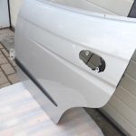 Daewoo Tacuma Rezzo aizmugurējās kreisās durvis 92U sudraba 96386725