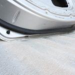 Daewoo Tacuma Rezzo aizmugurējās kreisās durvis 92U sudraba 96386725