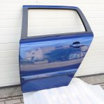 Opel Astra H Caravan aizmugurējās kreisās durvis 21B 4CU zila 13168045 04-10